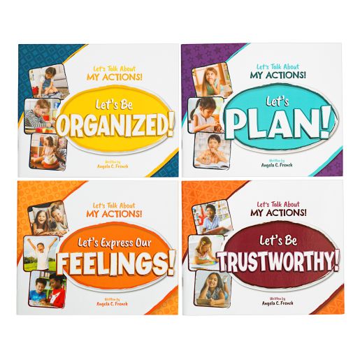 Excellerations® Let’s Talk About My Actions Book Set - 4 books
