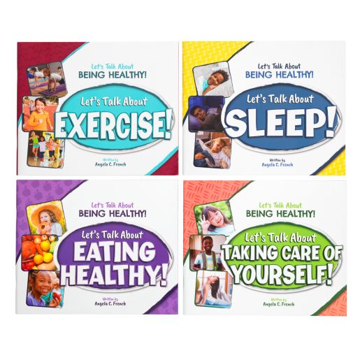 Excellerations® Let’s Talk About Being Healthy Book Set - 4 books