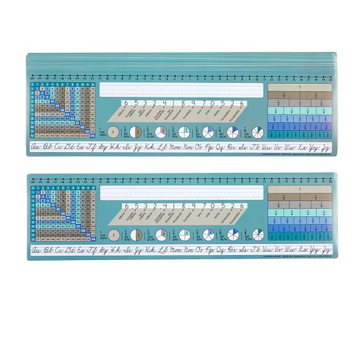 Really Good Stuff® Cool and Calm Self-Adhesive Vinyl Desktop Helpers™ - Set Of 24 - Intermediate