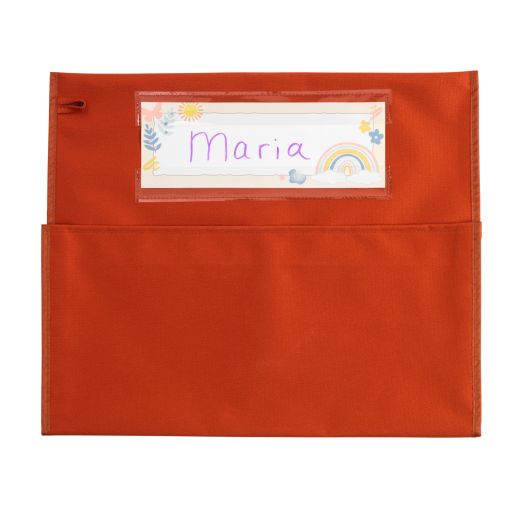 Really Good Stuff® Boho Chair Pocket Classic -Clay Chair Pocket with Clay Trim - Single