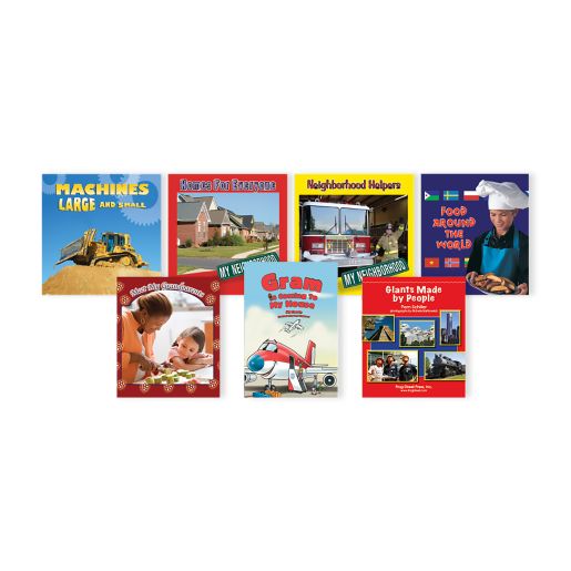 Social Studies PreK Books - 7 Titles