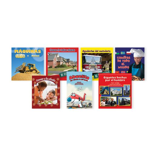 Social Studies PreK Spanish Books - 7 Titles