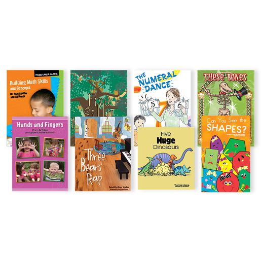 English & Spanish Math PreK Books - 15 Titles
