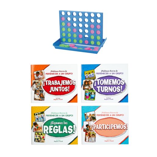 Excellerations® Group Spanish Books & All 4 Game - 4 books