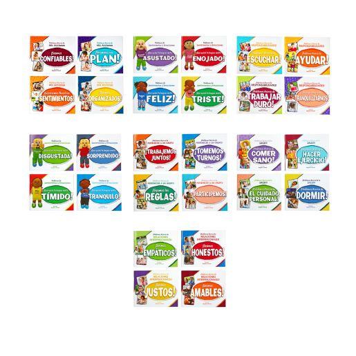 Excellerations® Life Skills Spanish Book Set - 28 books