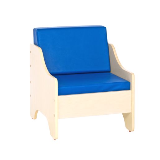 Environments® Everyday Lounge Chair - Blue Cushions - Ready to Assemble