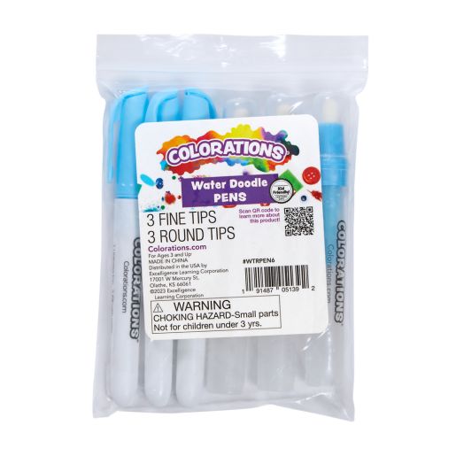 Colorations® Water Doodle Pens - Set of 6