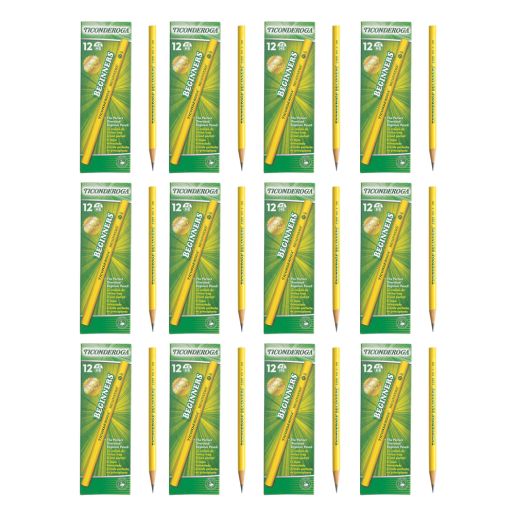 Ticonderoga® Large No.2 Pencils - Set of 144 Pieces