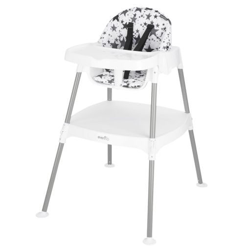 Eat & Grow 4-in-1 Convertible High Chair, Pop Star White