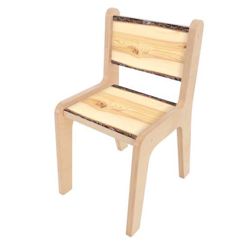 Whitney Brothers® Nature View Live Edge Chair - 14" H
