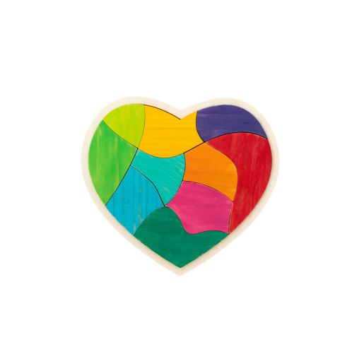Heart Full of Colors Puzzle