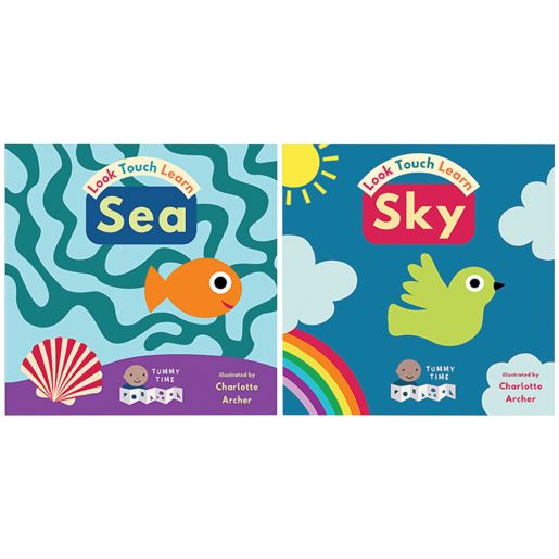 Look, Touch, Learn - Set of 2 Board Books