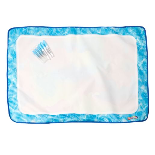 Colorations® Extra Large Water Doodle Mats, 4 mats with 6 Pens