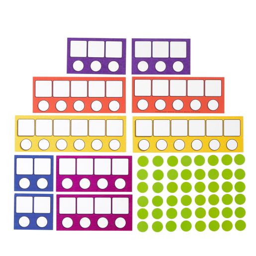 Really Good Phonics™ Magnetic Teacher Demonstration Sound Box Mats & Chips