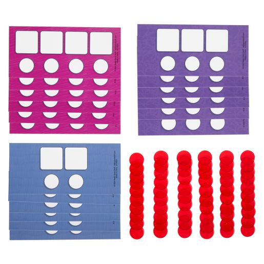 Really Good Phonics™ Set of 18 Non-Magnetic Sound Box Mats & Chips