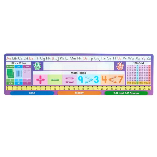 Really Good Stuff® Deluxe Math Sliders Desktop Helpers™- Set of 24