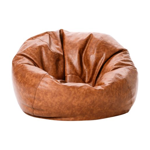 SoftScape Classic 35" Standard Bean Bag - Distressed Hazelnut
