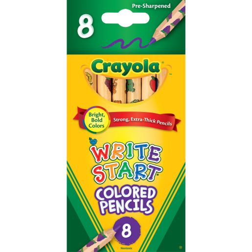 Crayola® Write-Start® Colored Pencils - Set of 8