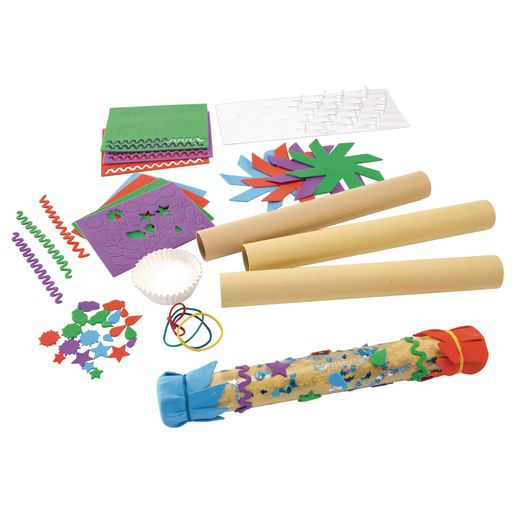 Colorations® Rainstick Craft Kit for Kids Pack of 12