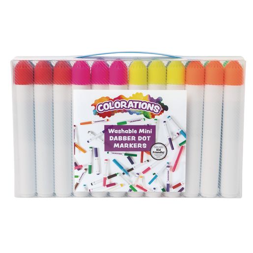 Colorations® Mini Dabber Dot Markers - Set of 24