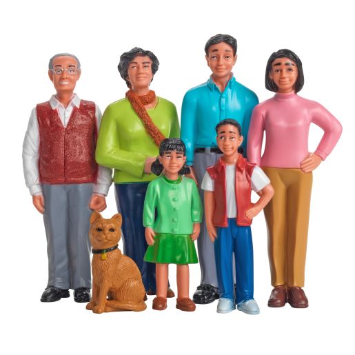 Excellerations® Pretend Play Figures - Extended Asian Family