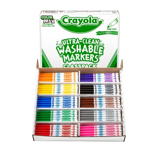 Crayola® Ultra-Clean Washable® Fine Tip Marker Classpack® Value Pack  - 200 pieces