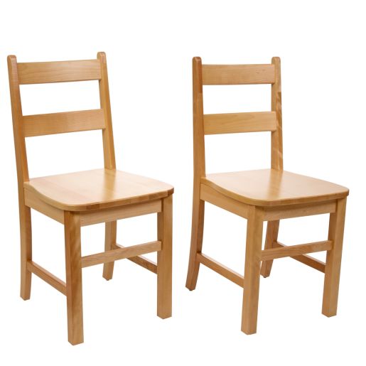18" Birch Chairs - Set of 2