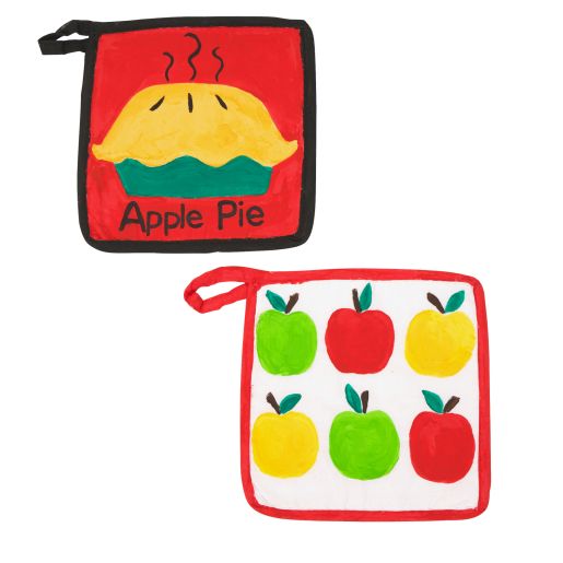 Colorations® Decorate Your Own Pot Holders - Set of 12