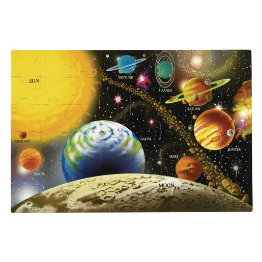 Solar System Floor Puzzle - 48 Pieces
