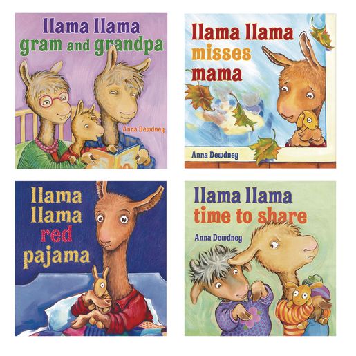Llama Llama Rhyming Hardcover Books, Set of 4
