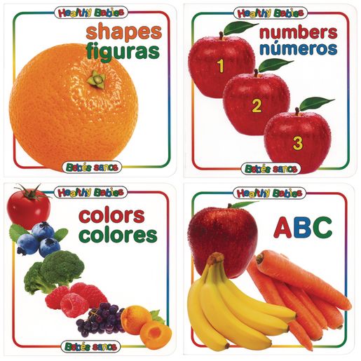 Bilingual First Board Books - 4 Titles