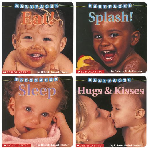 Baby Faces Board Books - 4 Titles