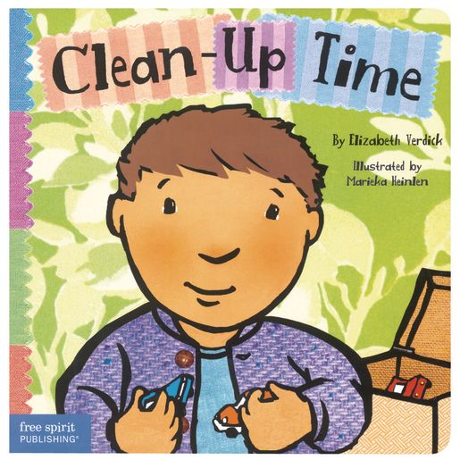"Clean-Up Time" Board Book