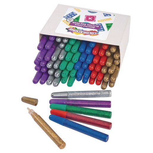 Colorations® Glitter Glue Pens - Set of 72
