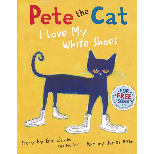"Pete the Cat" - Hardcover Book