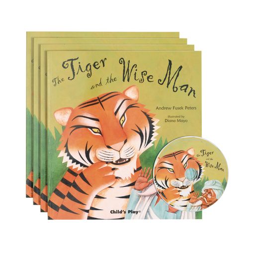 "Tiger and the Wise Man" - 4 Paperback Books and 1 CD