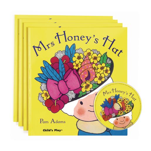 "Mrs. Honey's Hat" - 4 Paperback Books and 1 CD
