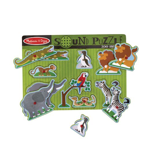 Sound Puzzle - Zoo Animals
