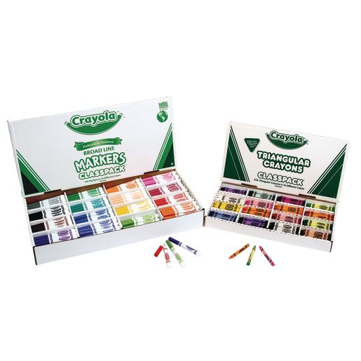 Crayola® Classpack® Markers & Crayons Kit