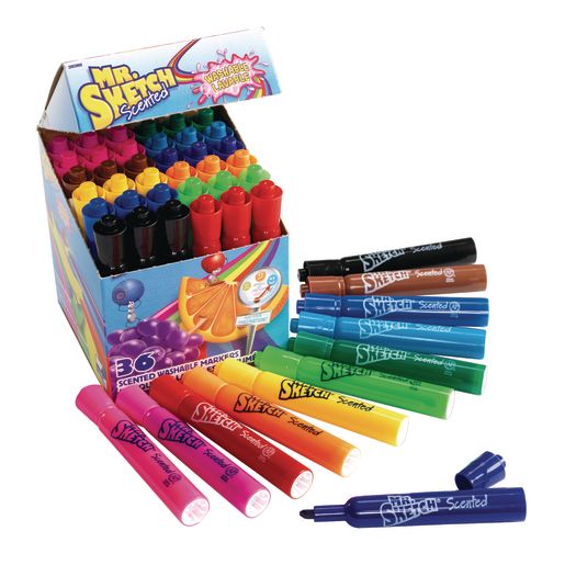 Mr. Sketch® Washable Scented Markers - Set of 36