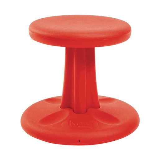 Kore™ Wobble Stool 12"H Red