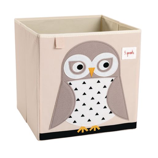Infant-Toddler Animal Storage Bin Owl Design