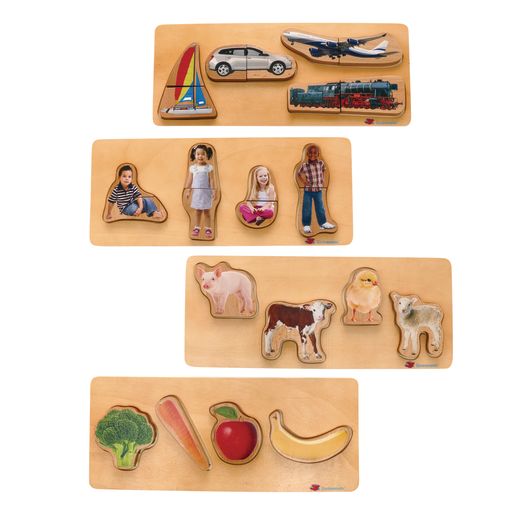 Excellerations® Toddler Photo Puzzle - Set of All 4