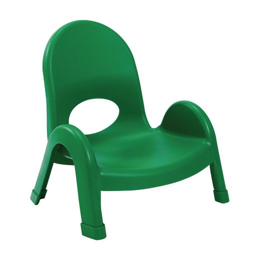 Angeles® Value Stack™ Chairs 5"H- Green