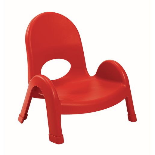 Angeles® Value Stack™ Chairs 5"H- Red