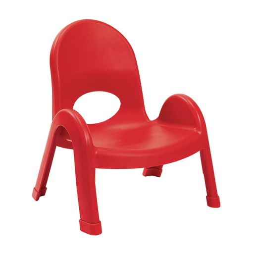 Angeles® Value Stack™ Chair 7"H - Red