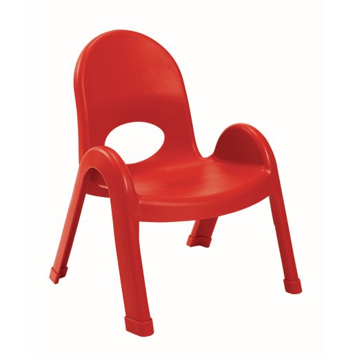 Angeles® Value Stack™ Chair 9"H Red