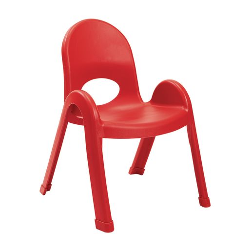 Angeles® Value Stack™ Chair 11"H Red