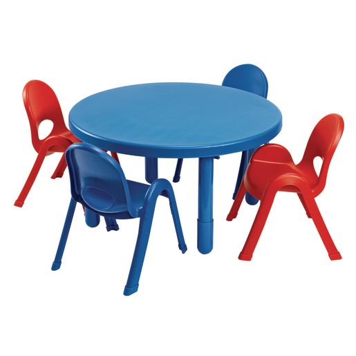Angeles® MyValue™ Round Table with 4 Chairs Set - Blue