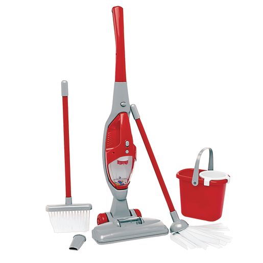 My First Cleaning Play Set with Lights & Sounds Vacuum, Broom, Mop and Pail